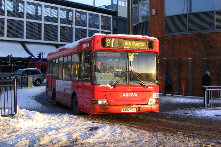 Arriva the Shires Dennis Dart MPD Plaxton Pointer 3482